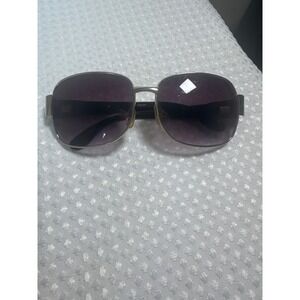 Italian‎ Design Sunglasses Womens OS Silver Purple Good Oversized Square 2945MS
